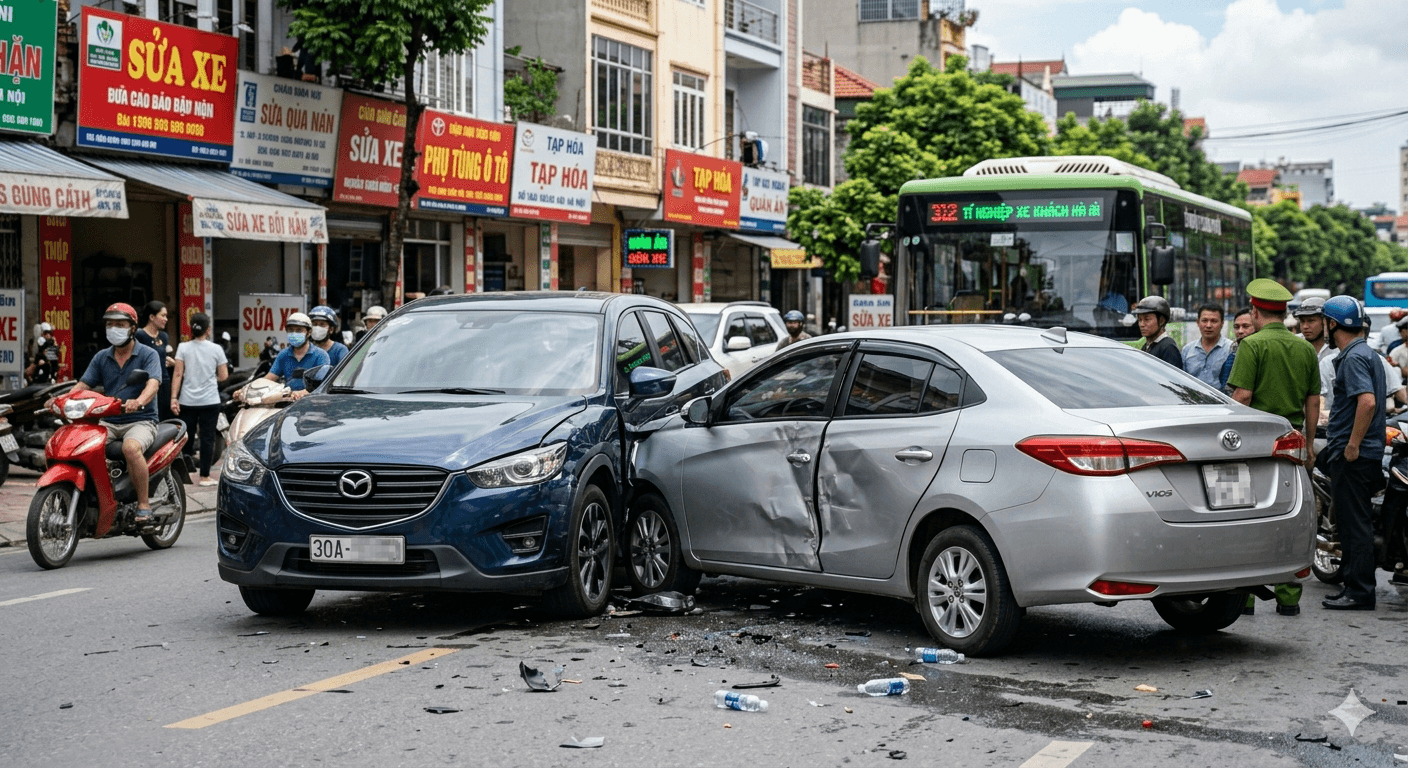 Va chạm, lật đổ